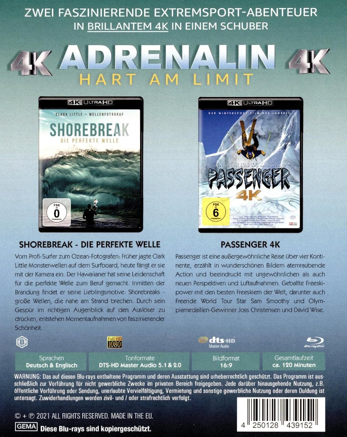 Adrenalin - Hart am Limit (4K UHD)