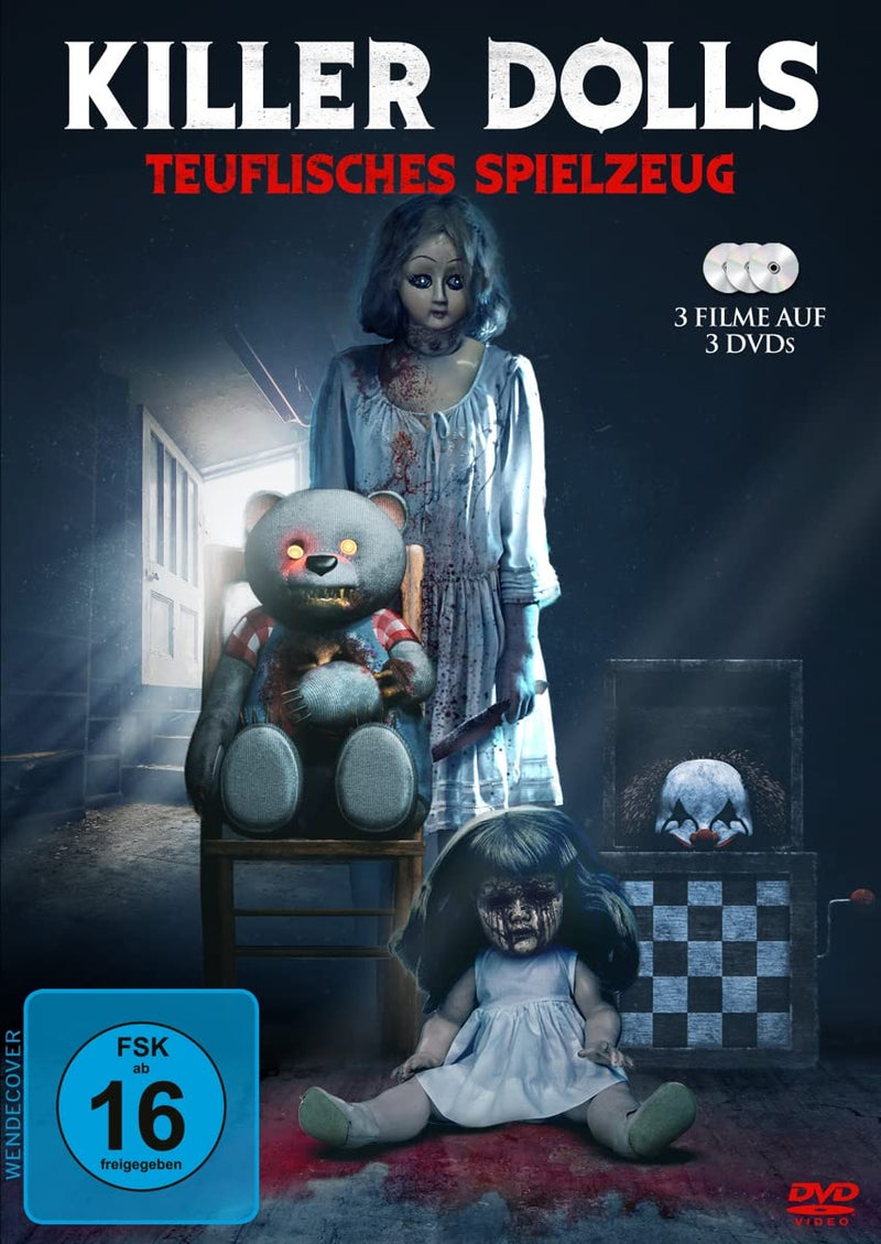 Killer Dolls - Teuflisches Spielzeug - (3 Filme) -  (Mandy, Clown Doll, Anne