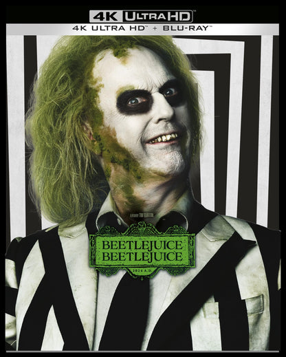 Beetlejuice Beetlejuice Limited Edition 4K UHD Steelbook - Italian Import