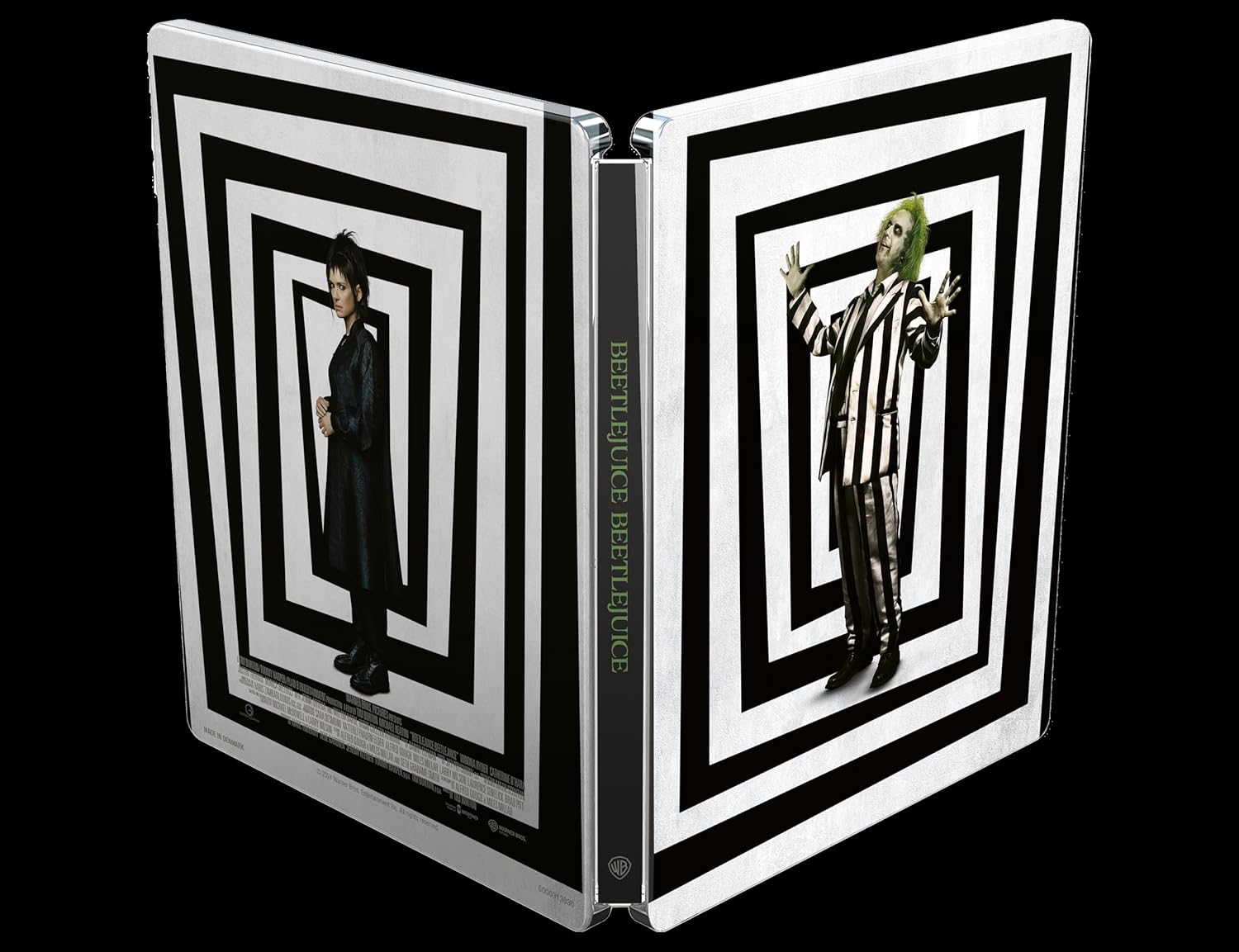 Beetlejuice Beetlejuice Limited Edition 4K UHD Steelbook - Italian Import