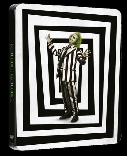 Beetlejuice Beetlejuice Limited Edition 4K UHD Steelbook - Italian Import