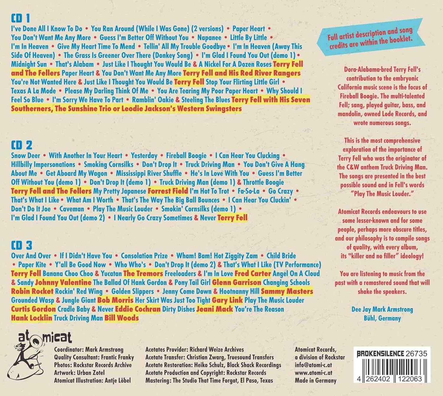 Fireball Boogie- The California Acetates And More