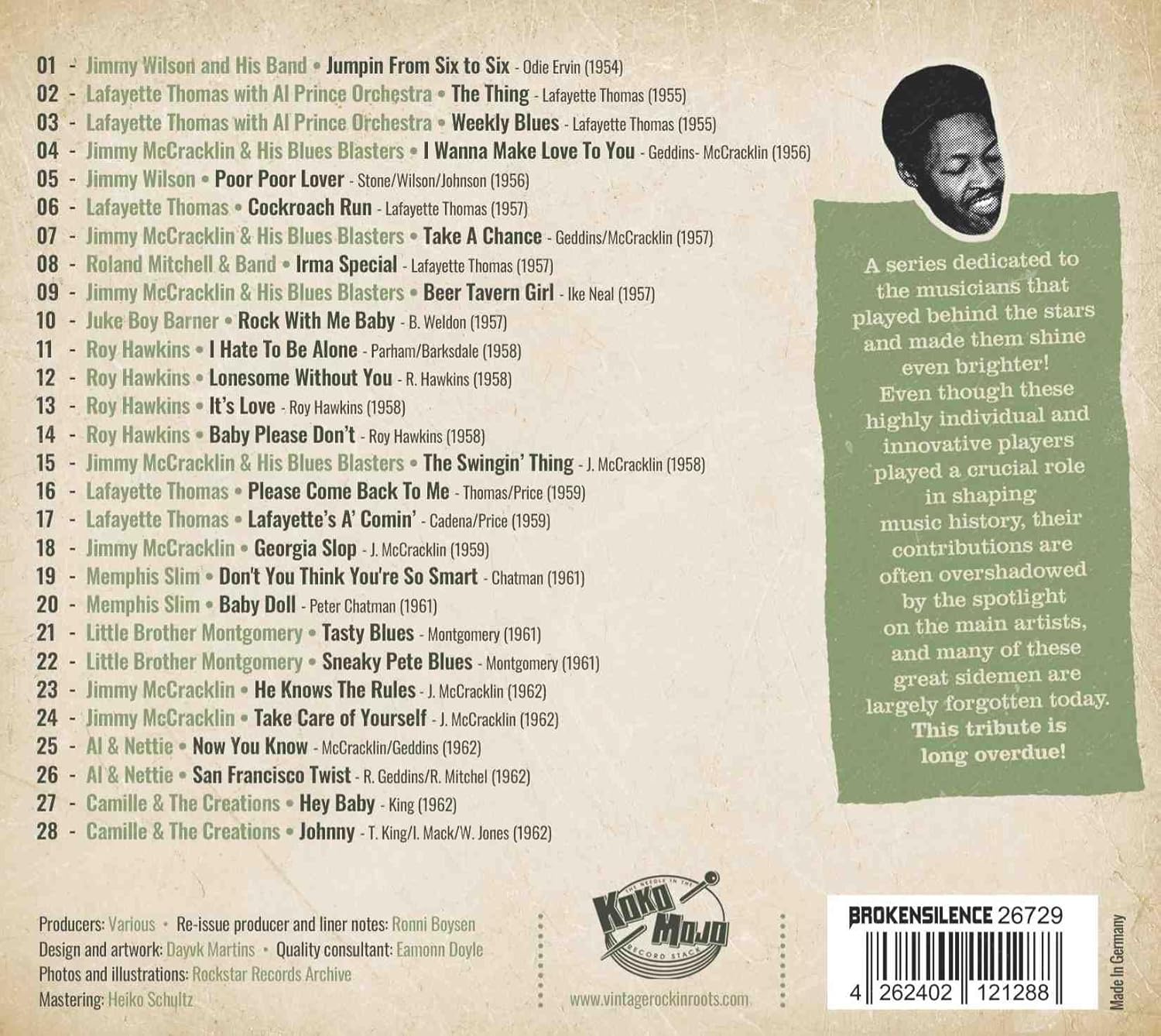 Lafayette Thomas: Right Hand Man Volume 2 1955-1962