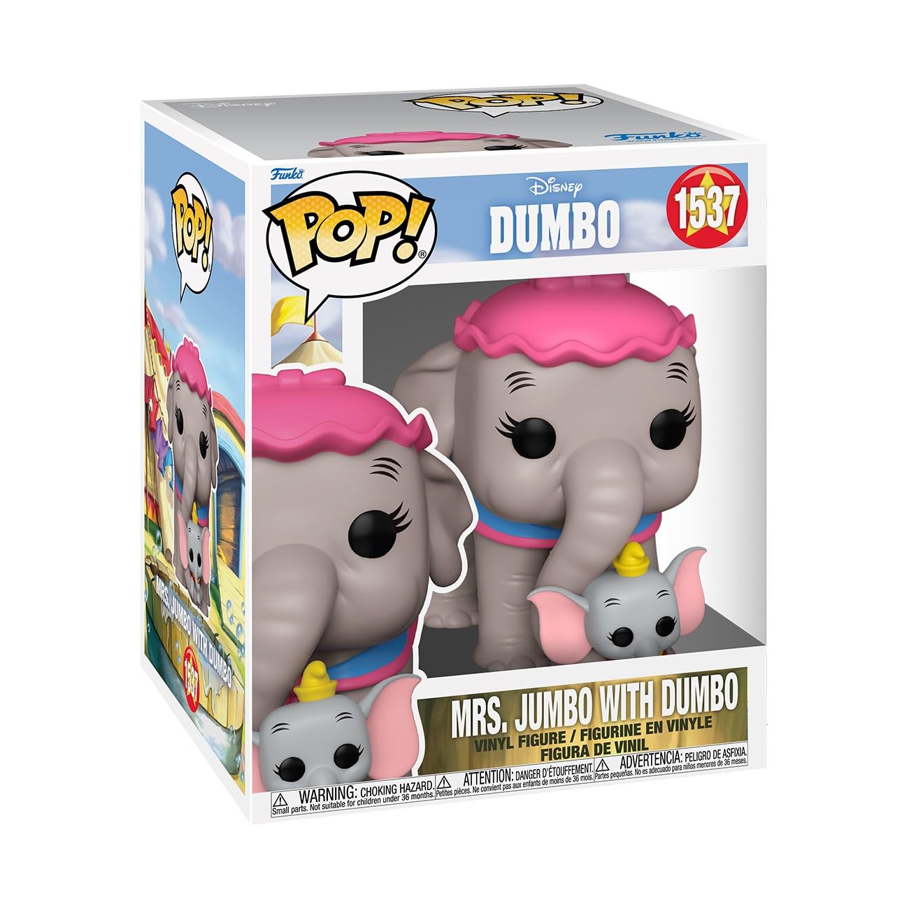 Funko Pop! Super: Dumbo – Mrs. Jumbo - Collectable Vinyl Figure - Gift Idea - Official Merchandise - Toys for Kids & Adults - Movies Fans - Model Figure for Collectors and Display