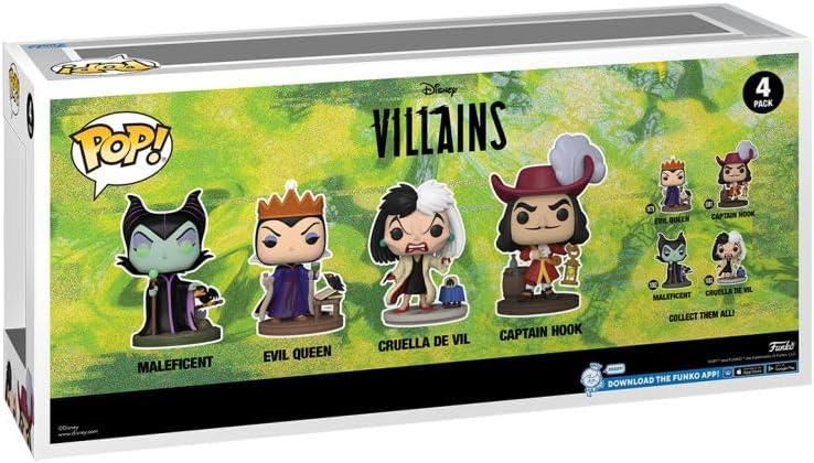 Funko Pop Disney: Villains Glow in Dark Vinyl Figure