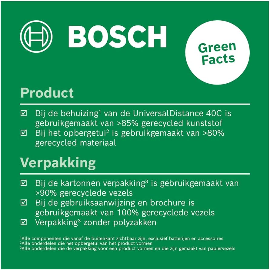 Bosch Universaldistance 40C – Laserafstandsmeter
