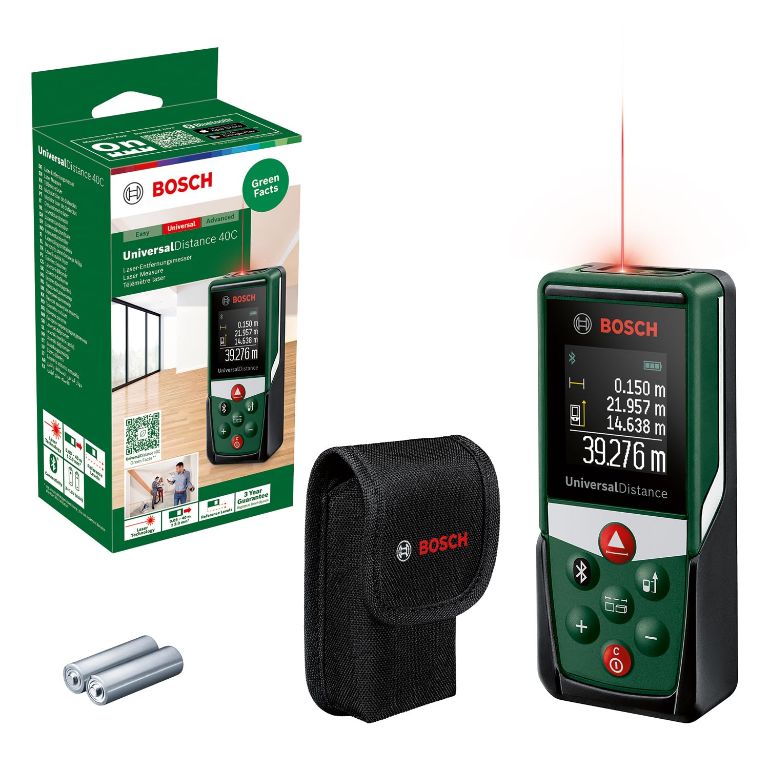 Bosch Universaldistance 40C – Laserafstandsmeter