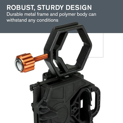 Celestron 81036 NexGO 2-Axis Universal Digiscoping and Astroimaging Smartphone Adapter - Connects Your Smartphone Camera to an Optic Eyepiece to Capture Images and Video, Black