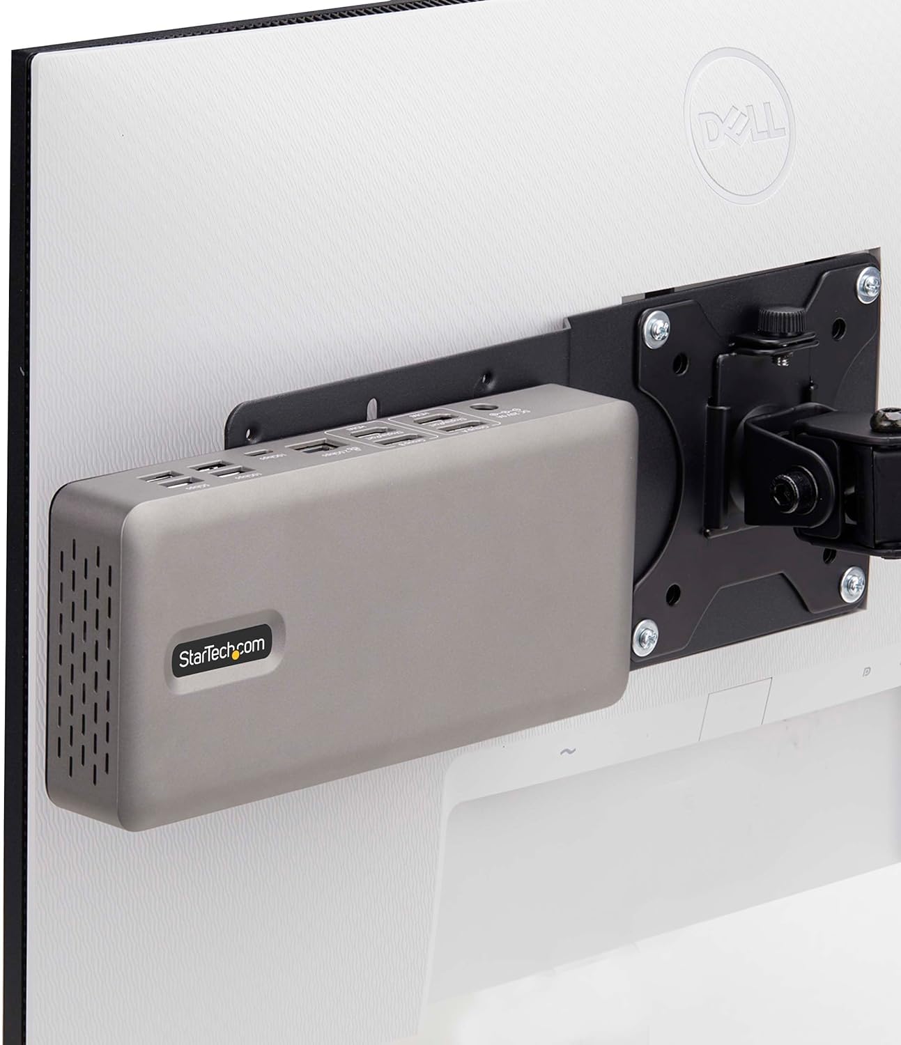 StarTech.com Soporte Bracket de Montaje VESA Compatible con 75x75/100x100 para Mini PC/NUC/Thin Client/Docking Stations