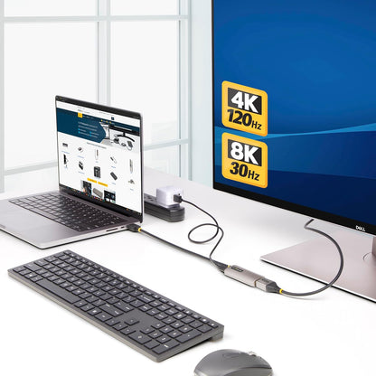 HDMI 2.1 to DisplayPort Adapter 8K 60Hz