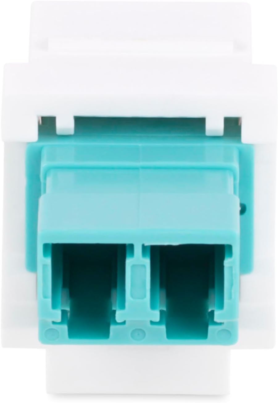 StarTech. Coupleur de fibre LC avec prise Keystone duplex LC/UPC, coupleur Keystone fibre optique pour panneau de brassage