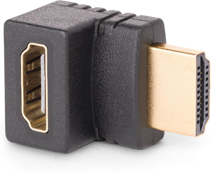 Down Angle HDMI 2.0 Adapter M/F 4K60