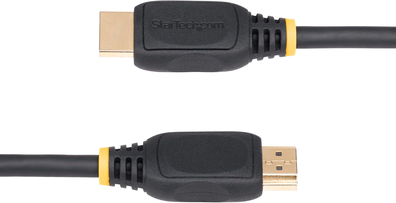 StarTech.com 18in (0.5m) HDMI 2.0 Extension Cable, High Speed HDMI Port Saver Cable, 4K 60Hz, HDMI Extension Cord, M/F