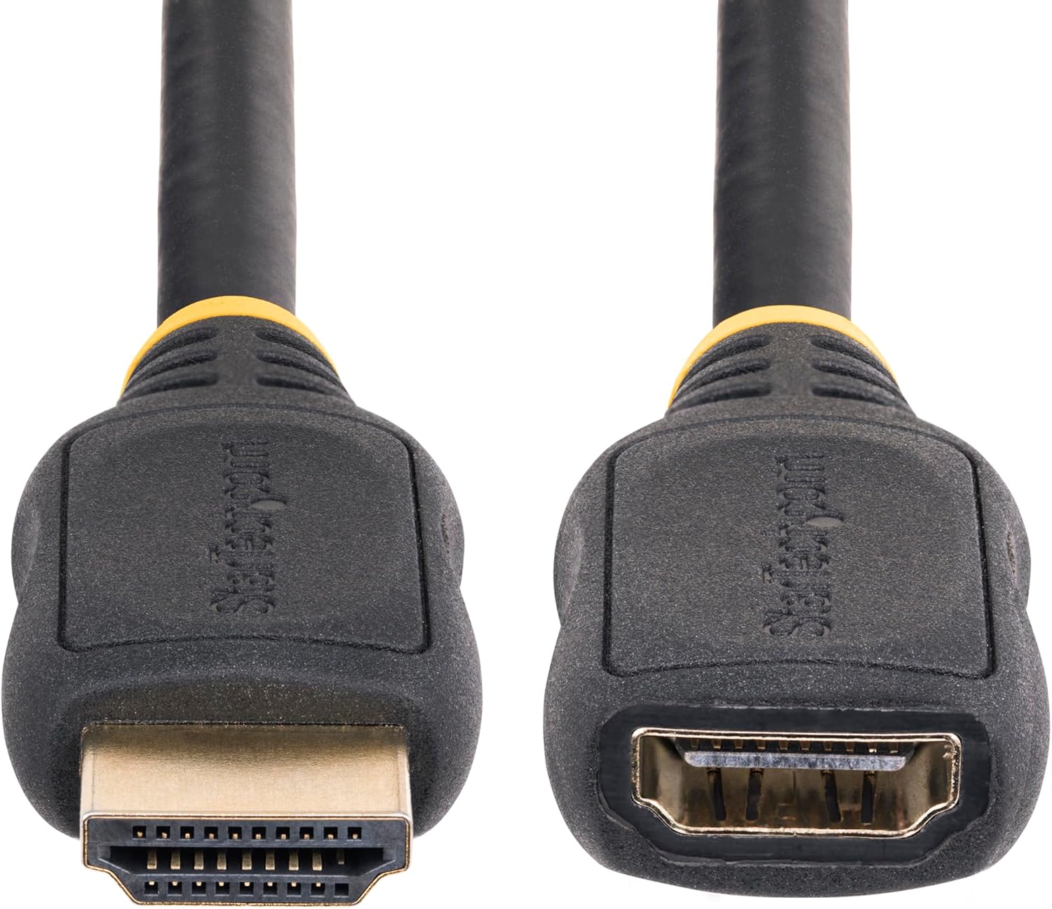 StarTech.com 3.3ft (1m) HDMI 2.0 Extension Cable, High Speed HDMI Port Saver Cable, 4K 60Hz, HDMI Extension Cord, M/F