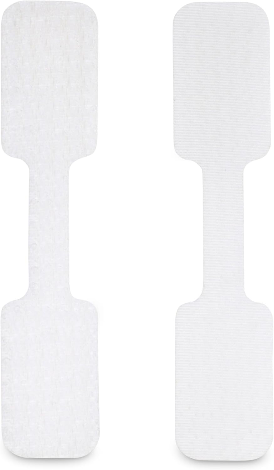 StarTech.com 3.5in (9cm) Cable Labels, 100 Pack, White, Hook-to-Hook Cable Tags, Write-On Cord Labels for Cable/Cord Management