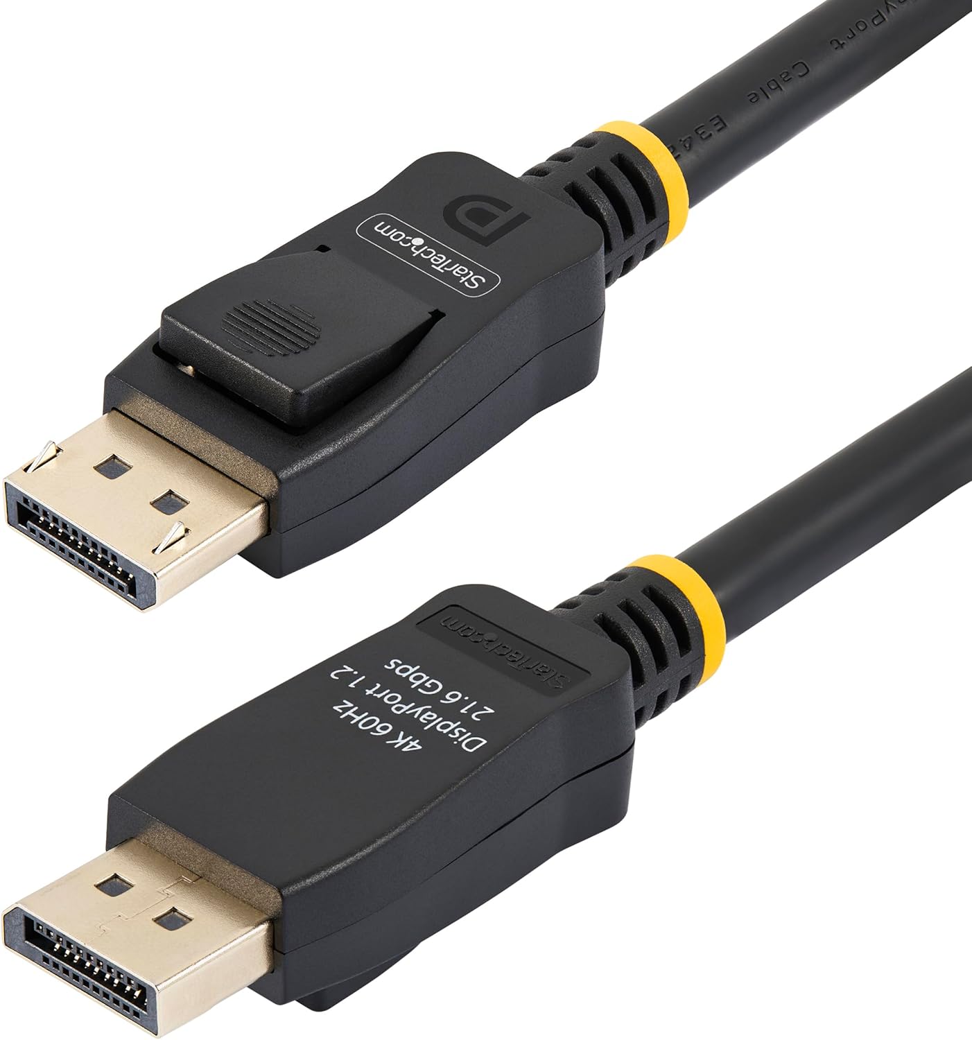 StarTech.com 2m (6.6ft) VESA Certified DisplayPort Cable - 10 Pack - DisplayPort 1.2 Cable/Cord, 4K60Hz, Latching DP Connectors