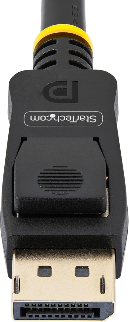 StarTech.com 2m (6.6ft) VESA Certified DisplayPort Cable - 10 Pack - DisplayPort 1.2 Cable/Cord, 4K60Hz, Latching DP Connectors