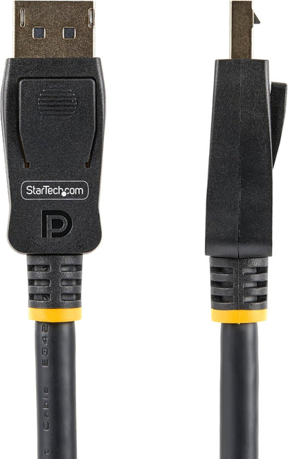StarTech.com 2m (6.6ft) VESA Certified DisplayPort Cable - 10 Pack - DisplayPort 1.2 Cable/Cord, 4K60Hz, Latching DP Connectors