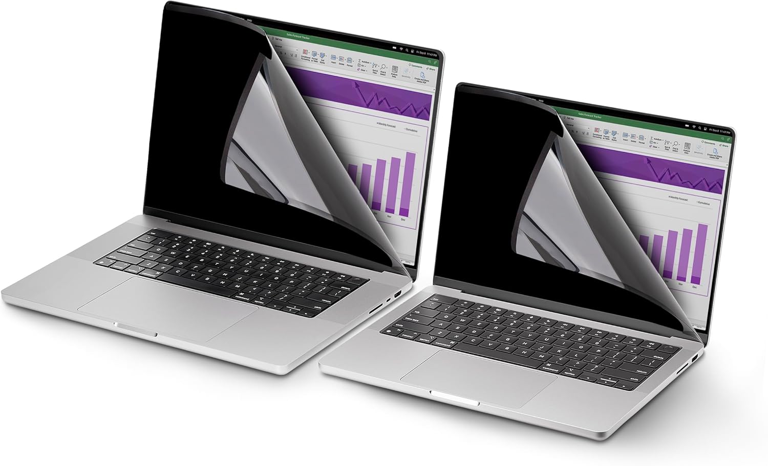 StarTech.com 15.6-inch 16:10 Touch Privacy Screen, Laptop Security Shield, Anti-Glare Blue Light Filter, Flip-Up