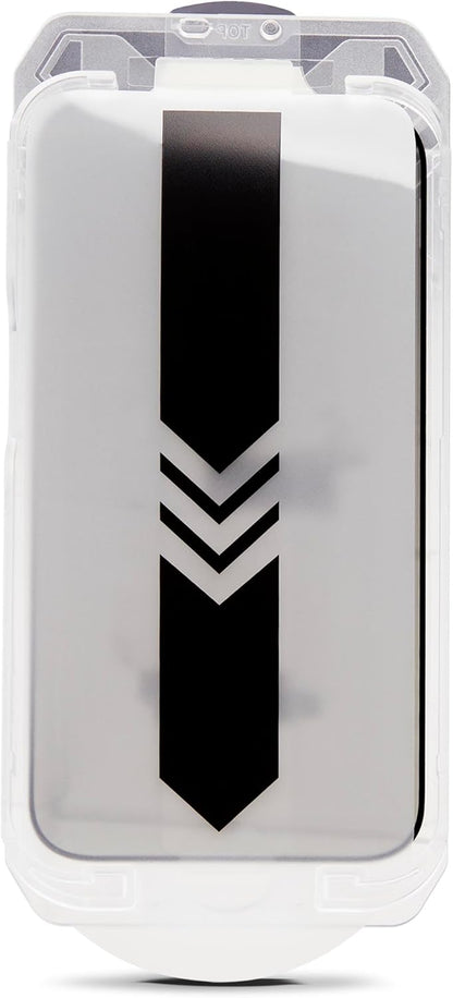 StarTech.com 4-Way Privacy Screen For iPhone 15 Plus, Portrait/Landscape, Touch-Enabled, +/- 30° View, Tempered Glass Filter Black