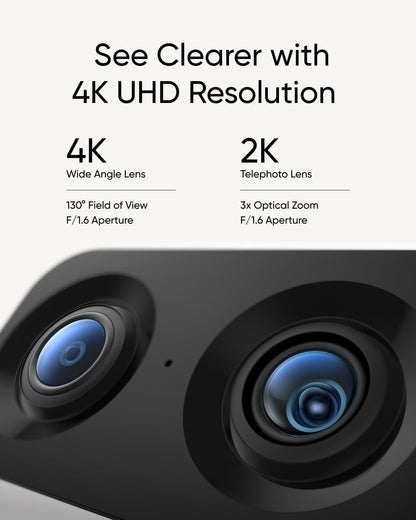 Indoor Cam S350 4K Dual Lens PTZ