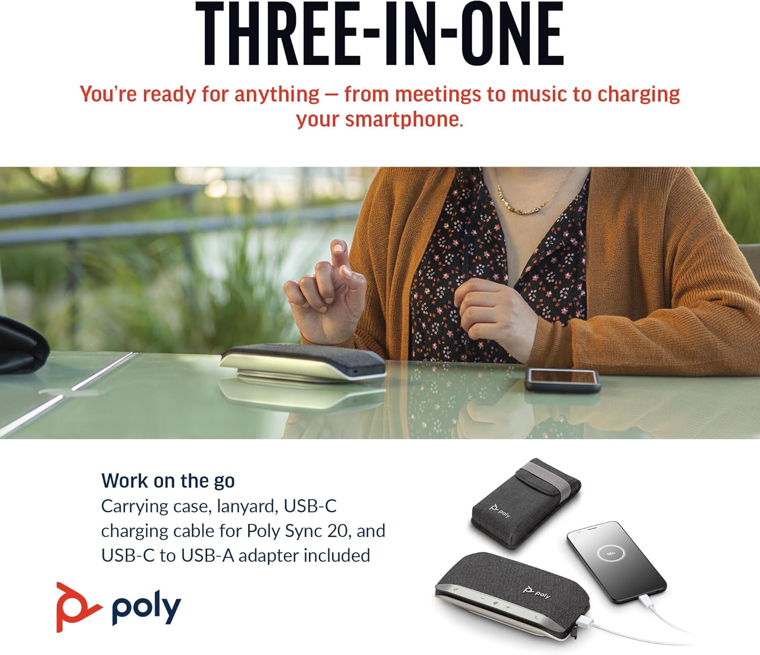 Sync 20 USB-C w/ USB-C/A Retail