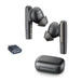 Poly Voyager Free 60 UC True Wireless Earbuds – Noise-Canceling Mics for Clear Calls – ANC – Portable Charge Case – Works w/iPhone, Android, PC/Mac – Teams Certified – Black