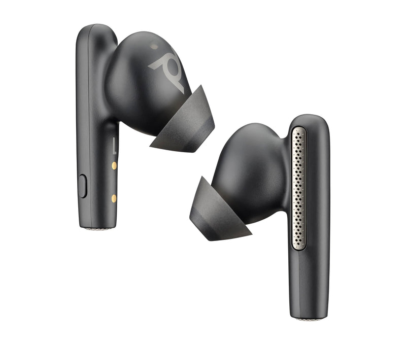 Poly Voyager Free 60 UC True Wireless Earbuds (Plantronics) – Noise-canceling mics for clear calls – Active Noise Canceling – Portable charge case, Compatible w/iPhone, Android, PC/Mac, Zoom, Teams Standard