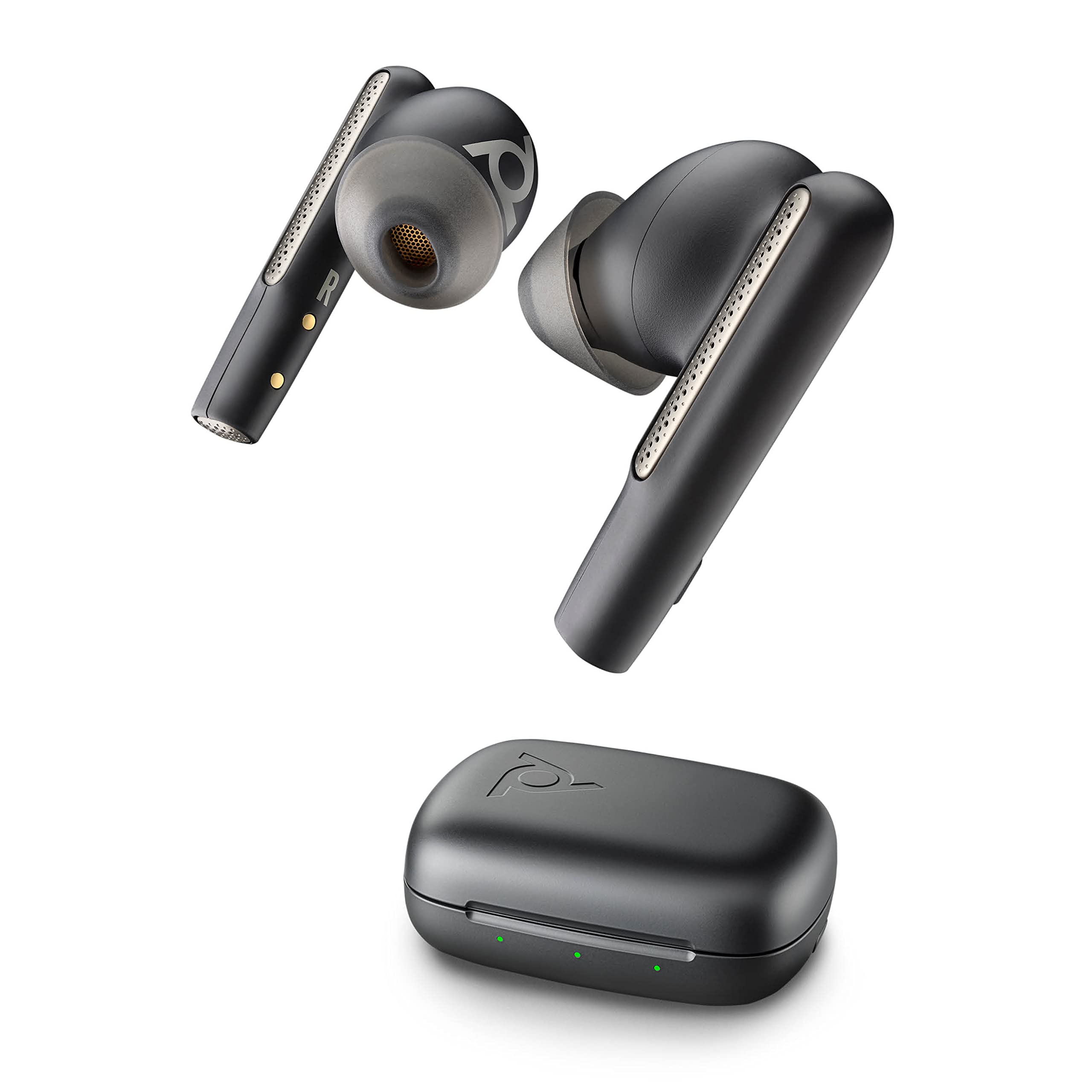 POLY Voyager Free 60 Auricolare Wireless In-ear Musica e Chiamate USB tipo-C Bluetooth Nero (POLY VFREE 60 BLK EARBUDS +BCHC CS1
