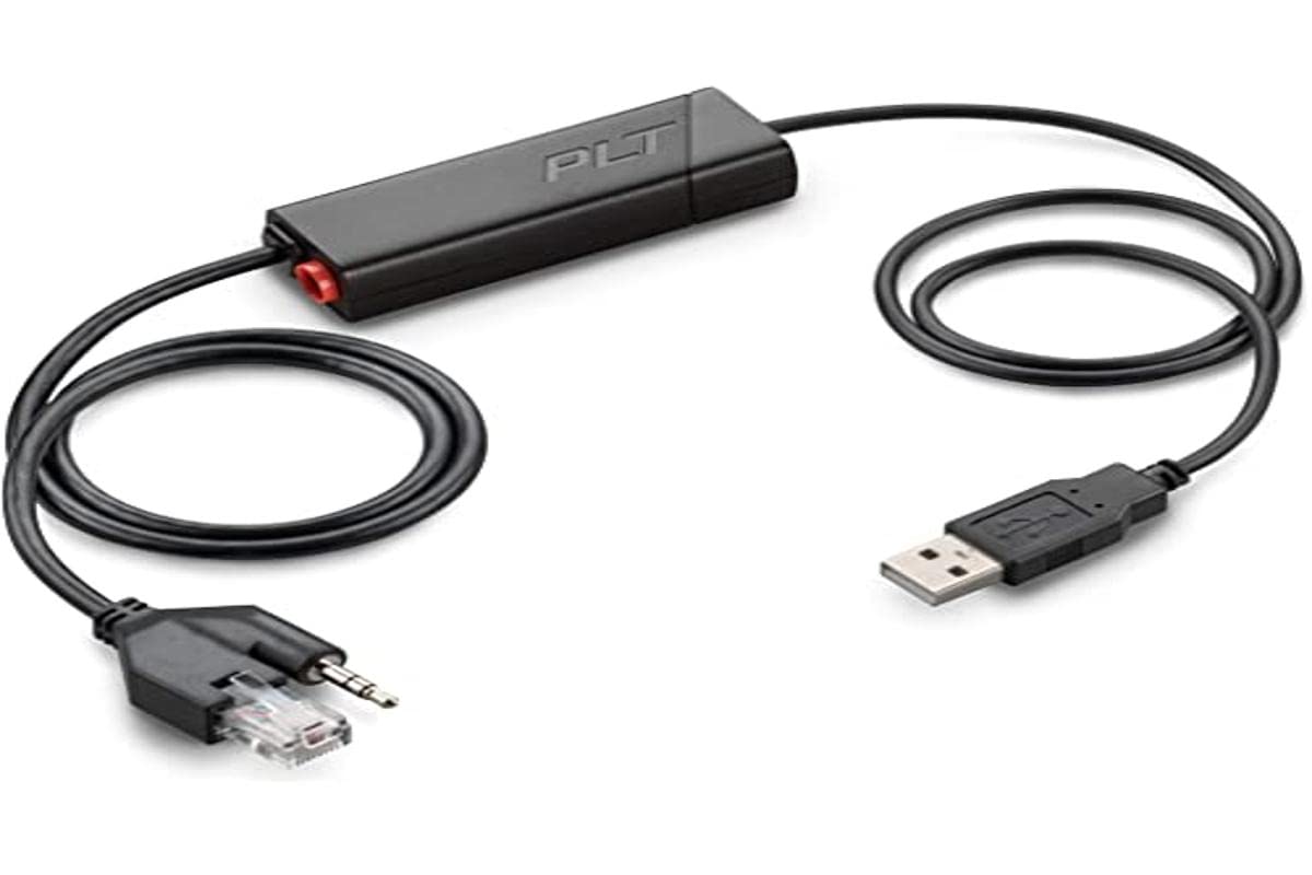 Plantronics APU-76 EHS Module for Mitel/Cisco/Softphones/PC Use ,Black