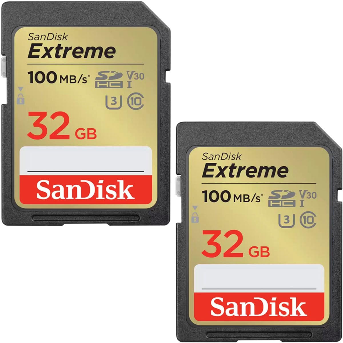 FC Extreme 32GB SD 100MB - 2-Pack