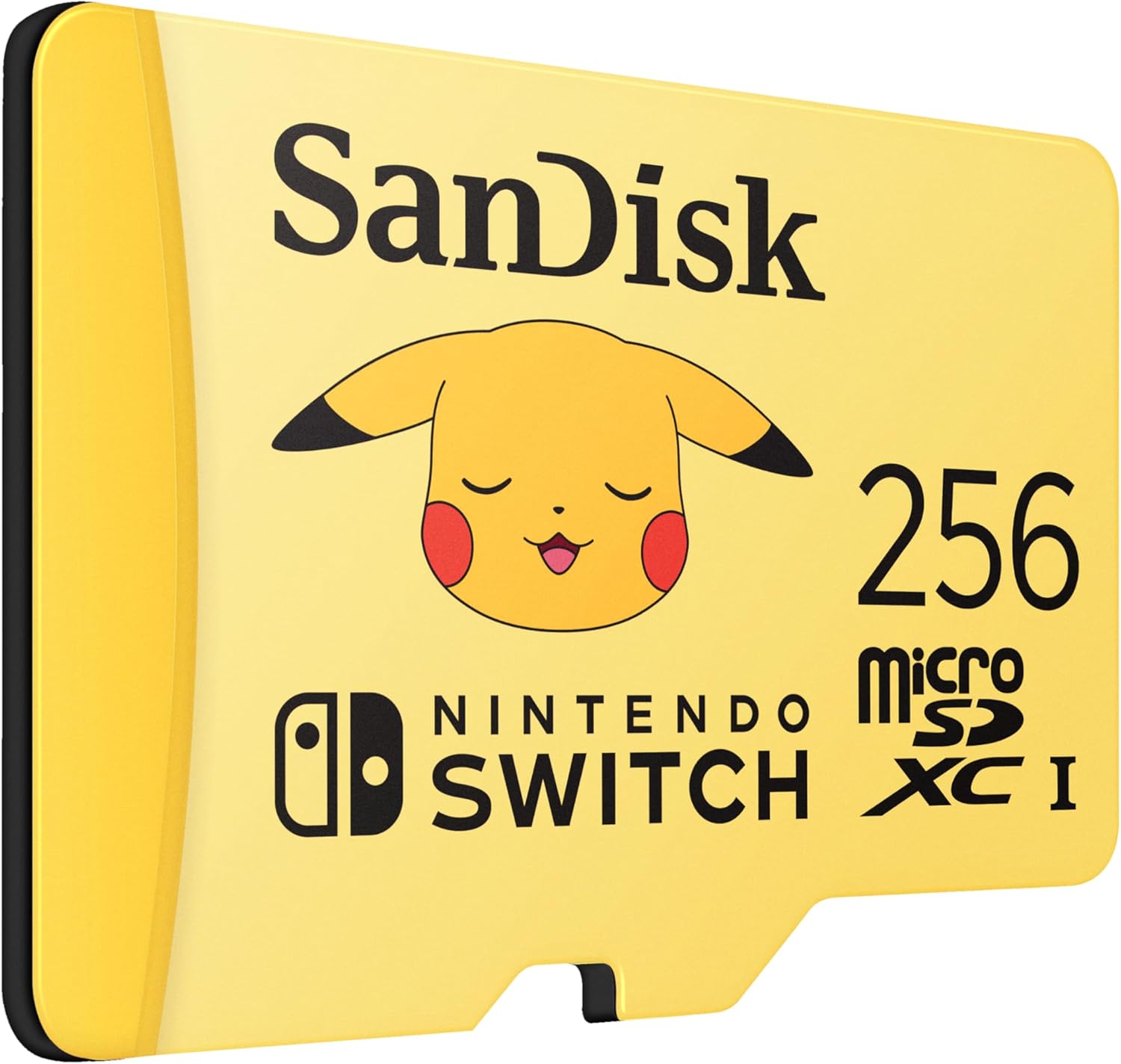 SanDisk SDSQXAO-256G-GN6ZK 256GB MicroSDXC Card Licensed for Nintendo Switch Pokémon Edition Pikachu
