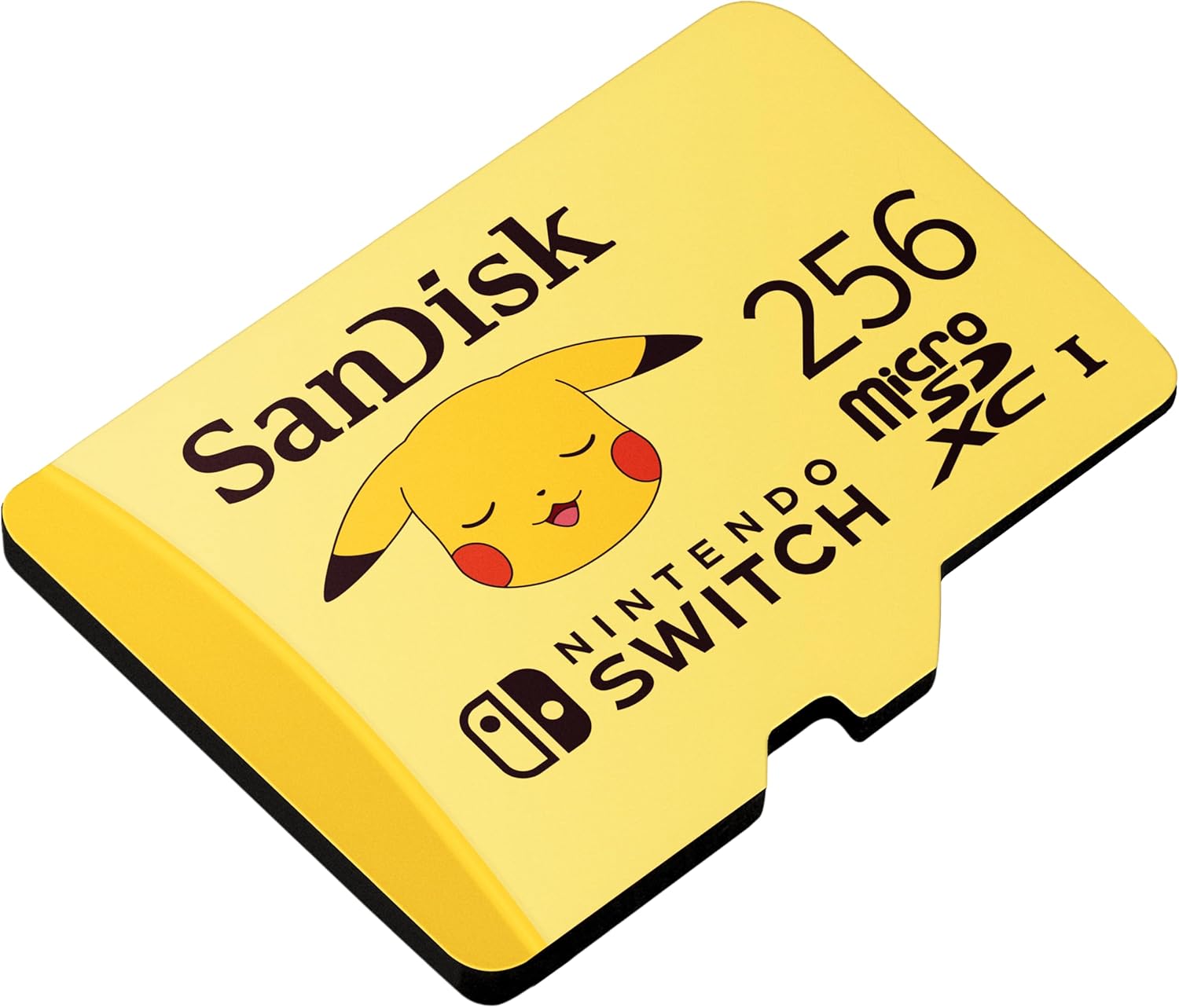 SanDisk SDSQXAO-256G-GN6ZK 256GB MicroSDXC Card Licensed for Nintendo Switch Pokémon Edition Pikachu