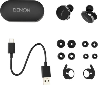 Denon PerL True Wireless Earbuds, Personalised Sound Profile, Noise Cancelling Earbuds, Water Resistant Earphones, with Built in Microphones and Long Battery Life