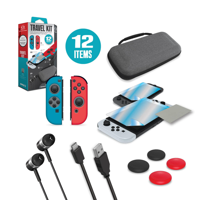Travel Kit 12 In 1 Accessory Bundle NSW