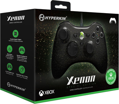 Hyperkin Xenon Wired Controller for Xbox Series X|S/Xbox One/Windows 10|11 - Cosmic Night