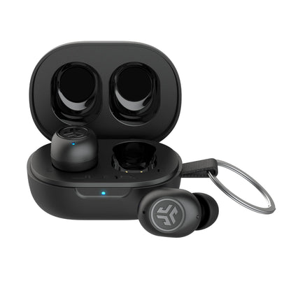 JLab JBuds Mini True Wireless Earbuds, In Ear Headphones, Bluetooth Earphones, Ear Buds with 20H Playtime, Bluetooth Earbuds with Microphone, Charging Case, Multipoint, EQ3 Sound