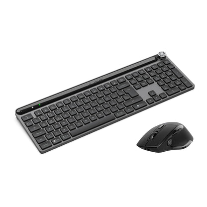 JLab Work Bundle Bluetooth & Wireless Keyboard and Mouse Set - Multi Device for PC, Laptop & iPad - Bluetooth Keyboard & Mice or 2.4G USB Option, Also for Apple/Windows/Computer/Tablet/Mac Devices