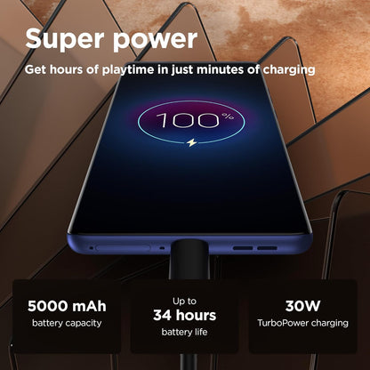 Motorola Moto g85 5G (6.67'' pOLED display, water repelent design, 50MP AI camera, 32MP, 120Hz, 30W, Dolby Atmos, 128/256 GB, Snapdragon 6s Gen 3, 5000mAh, dual SIM), Urban Grey