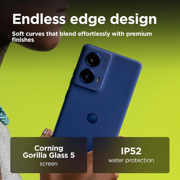 Motorla Moto G85 5G (6.67'' pOLED display, water repelent design, 50MP AI camera, 32MP, 120Hz, 30W, Dolby Atmos, 128/256 GB, Snapdragon 6s Gen 3, 5000mAh, dual SIM), Cobalt Blue