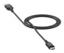 ZAGG mophie Essentials USB-A to USB-C Fast Charger and Data Transfer Cable, Enduraflex Silicone, Long-Lasting, Heavy-Duty, 15W, 1m, Black