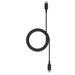 ZAGG mophie Essentials USB-C to USB-C Fast Charger and Data Transfer Cable, Enduraflex Silicone, Long-Lasting, Heavy-Duty, 60W, 1m, Black