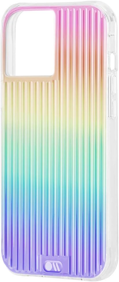 CASE-MATE iPhone 12 Pro Max Tough Groove - Iridescent with Micropel