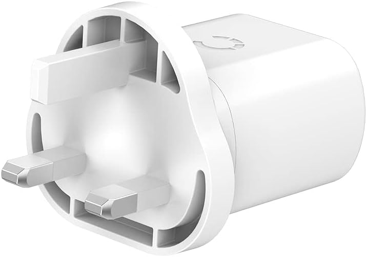 Cygnett PowerPlus 20W USB-C PD Wall Charger UK - White