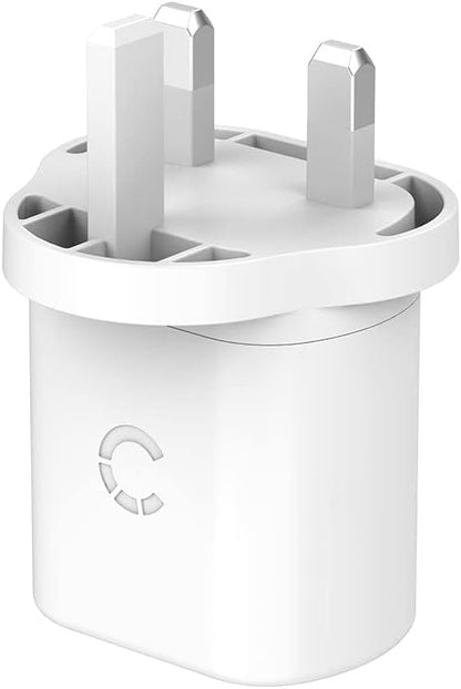 Cygnett PowerPlus 20W USB-C PD Wall Charger UK - White