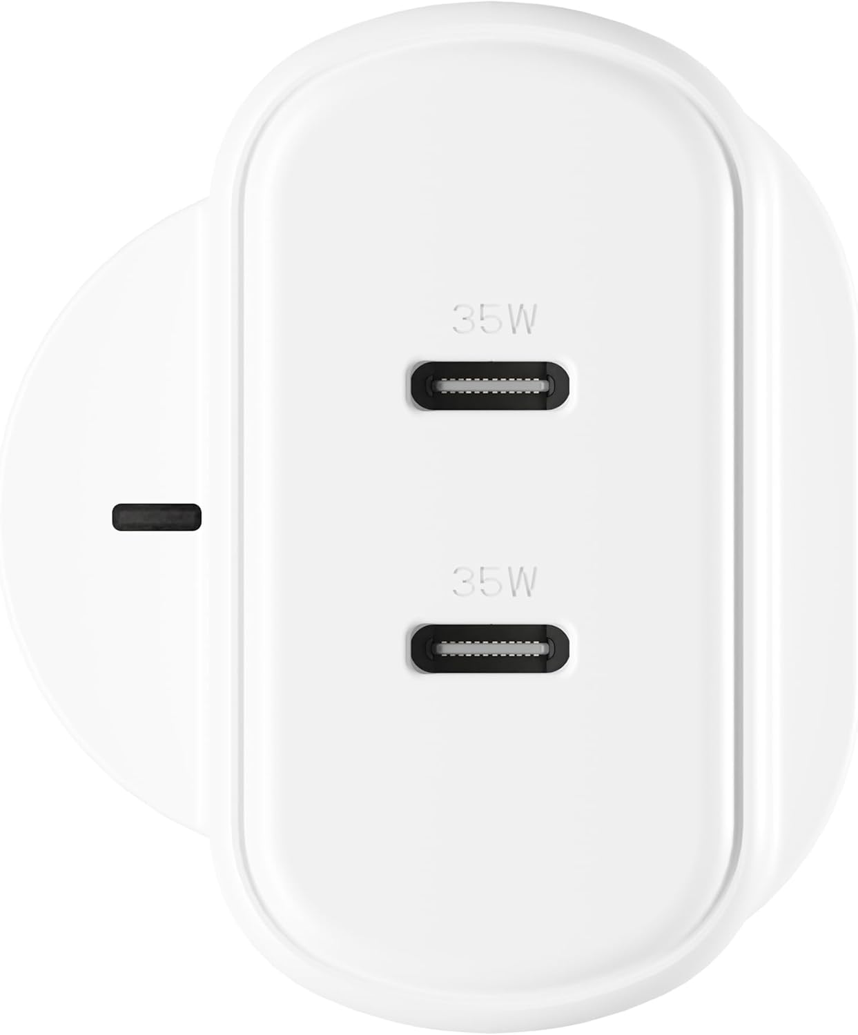 PowerPlus 35W Dual USB-C Wall Charger UK/SG - White