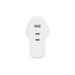 PowerMaxx 100W Multi Port GaN Wall Charger UK/SG - White