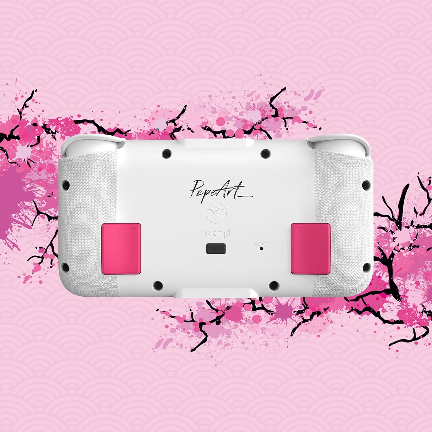 CRKD NEO S - Wireless Collectible Controller Designed for Nintendo Switch, PC, Mobile & Smart TV Gaming (Blossom - POPeART Edition