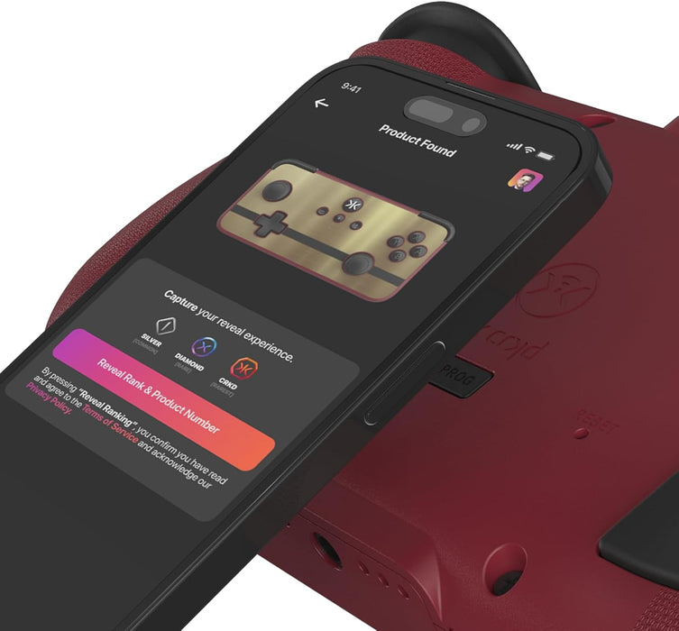 CRKD NEO S - Wireless Collectible Controller Designed for Nintendo Switch, PC, Mobile & Smart TV Gaming (Retro Gold