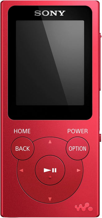 Walkman digital music player Red